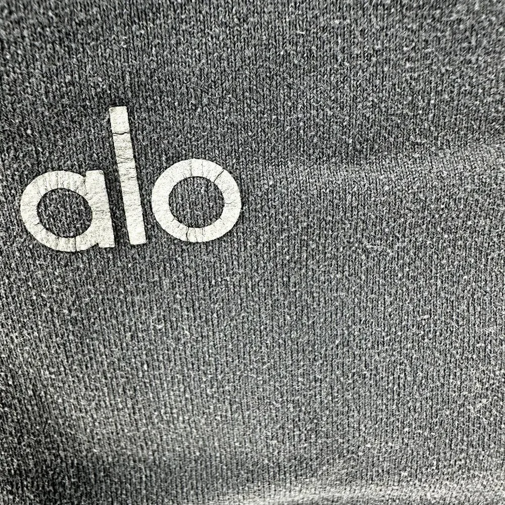 Alo Yoga Airlift Leggings High Waist Stretch Athletic Training Running Gray S